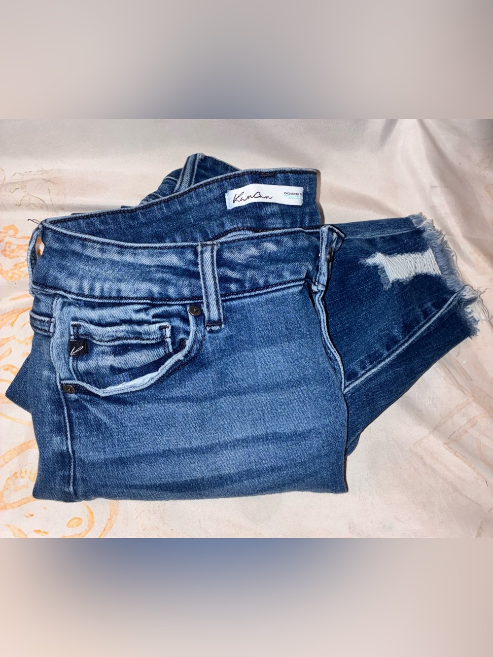 KanCan Skinny Jeans in Blue Wash